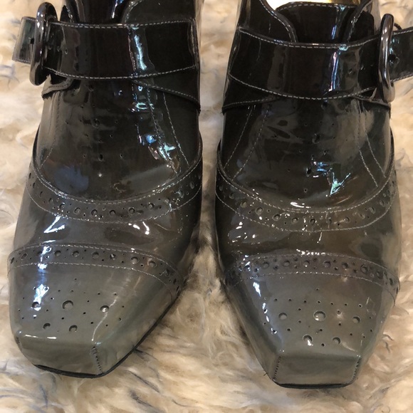 ANTONIO MELANI STORMY PATENT LEATHER BOOTIES - Picture 2 of 11